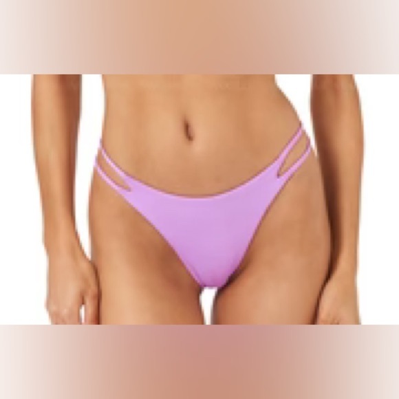 L*Space Purple Jewel Wilder Bikini Bottom Size S - Picture 1 of 6